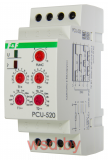 PCU-520 многофункциональное, с 2 независимыми выдержками времени, 2 модуля, монтаж на DIN-рейке 230В AC 2х8А  2NO/NC IP20